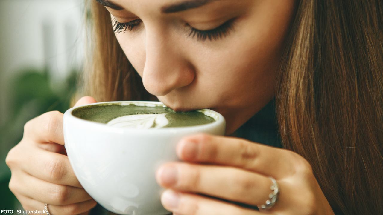 Matcha té bebidas shutterstock