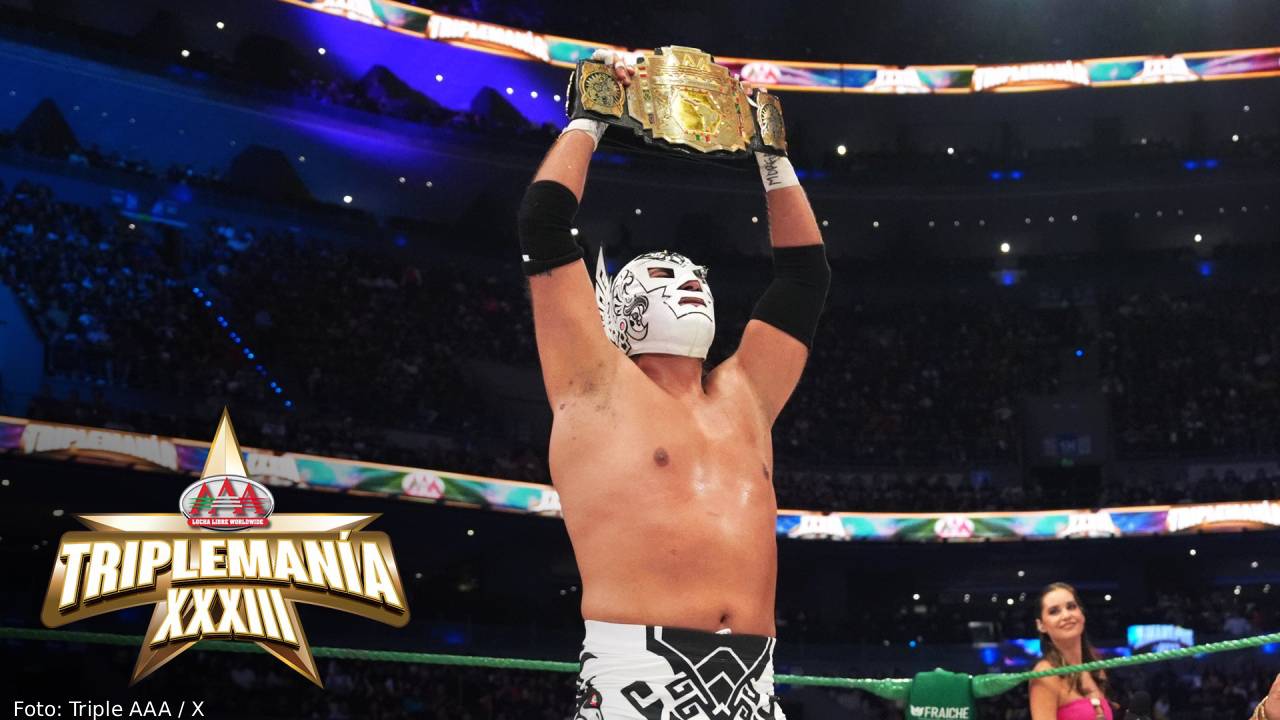 Triple AAA rompe récords con la histórica TripleMania XXXIII Foto: Triple AAA / X