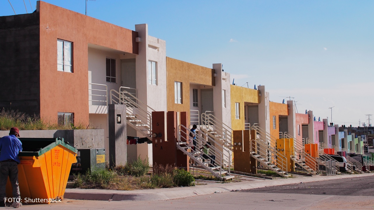 Vivienda asequible en México un reto para la población.