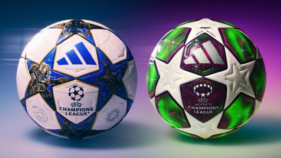 Adidas ha desvelado los nuevos balones oficiales para la temporada 2025/26 de la UEFA Champions League y la UEFA Women's Champions League.