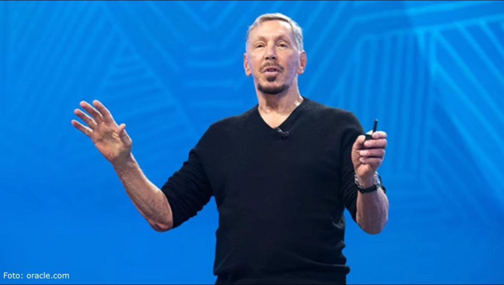 Larry Ellison gana terreno con Oracle e IA, acercándose al título del más rico del mundo.