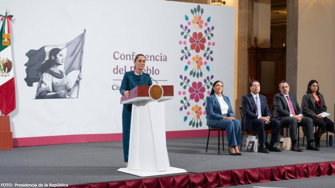 Claudia Sheinbaum Pardo, presidenta de México.